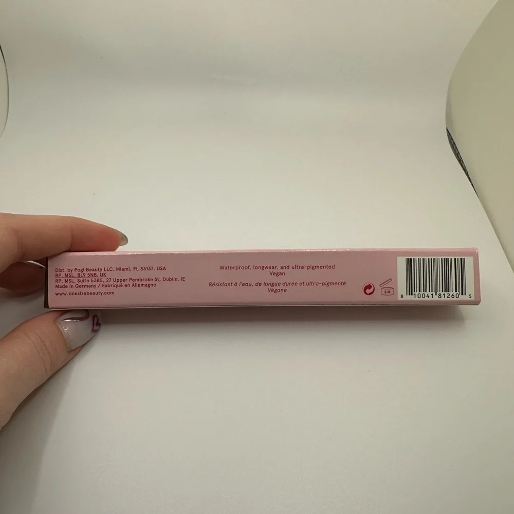 One/Size Point Made Waterproof Liquid Eyeliner - Busty Brown
